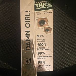 New in box damn girl mascara by two faced.